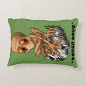 Dover Demon "Dover Dave" Cryptid アクセントクッション (裏面)