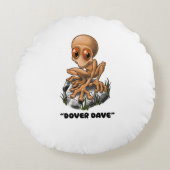 Dover Demon "Dover Dave" Cryptid ラウンドクッション (正面)