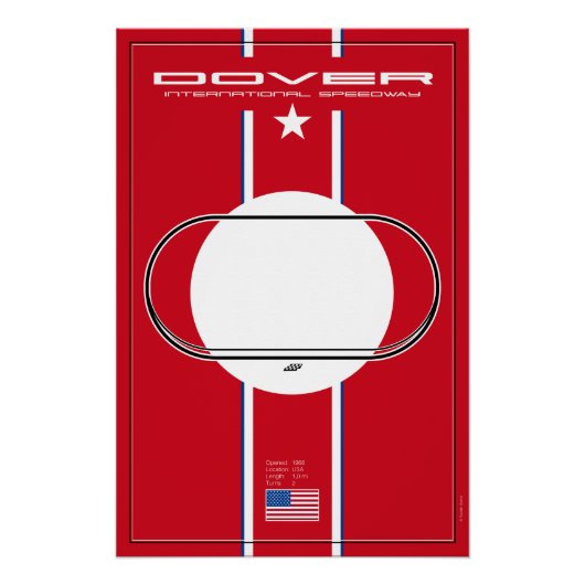Dover International Speedway ポスター (正面)