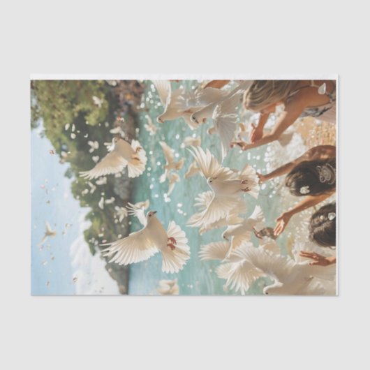 Doves Fly4の場合 薄葉紙 (正面)