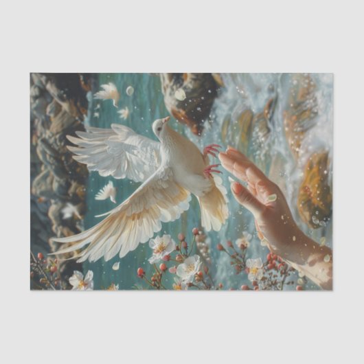 Doves Fly8の場合 薄葉紙 (正面)