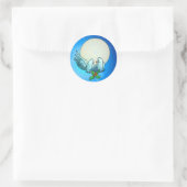 DOVES & HOLLY by SHARON SHARPE ラウンドシール (バッグ)