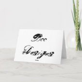 Dovima カード (裏面)