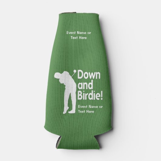 Down and Birdie ボトルクーラー (正面)