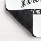 Down Bad Crying At The Gym Funny Workout  マウスパッド (コーナー)