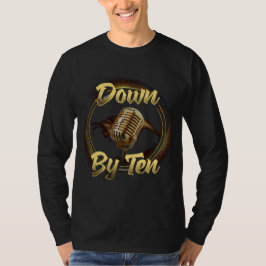 Down By Ten メンズ ロングスリーブ 2026 ロゴ Tシャツ