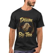 Down By Ten メンズTシャツ 2026 ロゴ