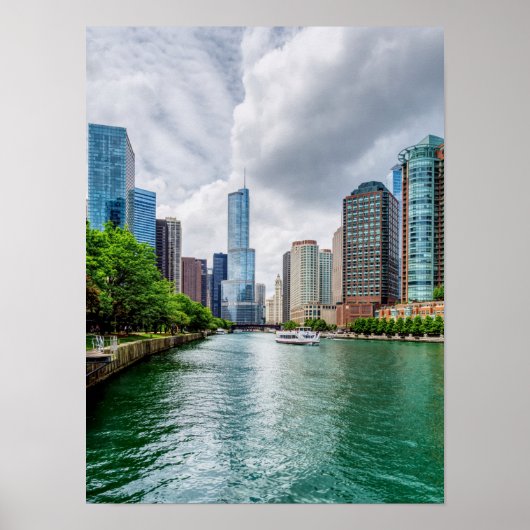 Down Chicago River ポスター (正面)