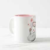 Down in the rabbit hole... ツートーンマグカップ (正面左)