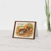 Down On The Farm Note Card カード (正面)