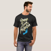 Down Syndrome Awareness Month Omne Trium Perfectum Tシャツ (正面フル)