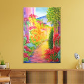 Down the Lane キャンバスプリント (インサイチュ (リビング))