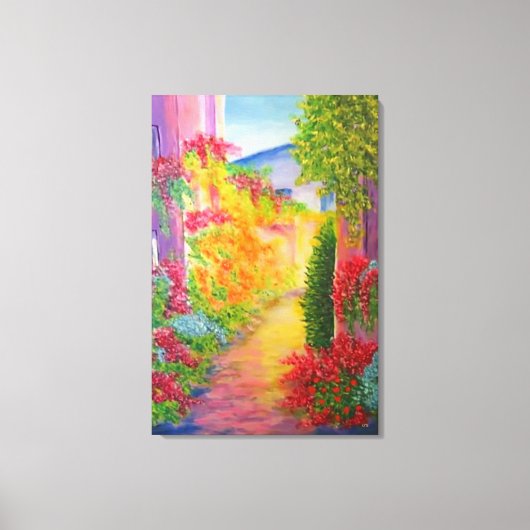 Down the Lane キャンバスプリント (正面)