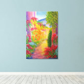 Down the Lane キャンバスプリント (インサイチュ (ウッドフロア))