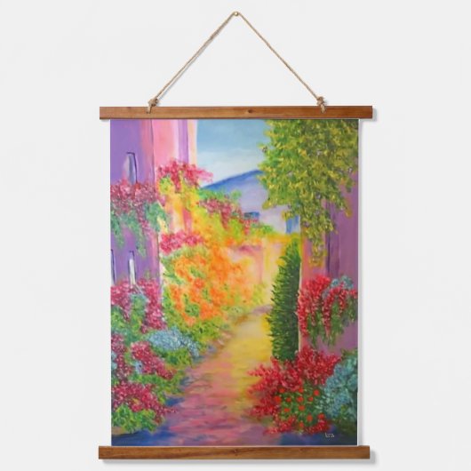 Down the Lane 吊り下げ型タペストリー (正面)