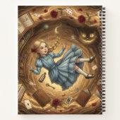 Down the Rabbit Hole Notebook ノートブック (裏面)