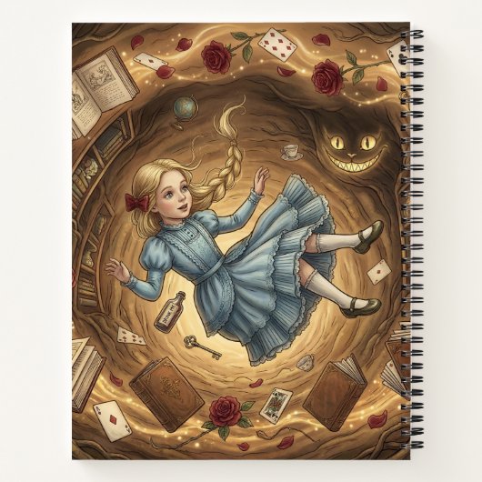 Down the Rabbit Hole Notebook ノートブック (裏面)