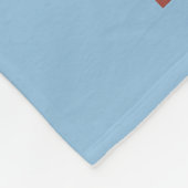 Downhhillの雪のスキーヤー-山スポケーン、 フリースブランケット (角)