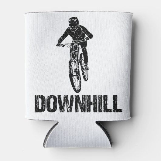 Downhill Mountain Biker 缶クーラー (正面)