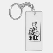 Downhill MTB キーホルダー (正面左)