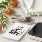 Downhill MTB キーホルダー (正面右)