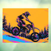 Downhill Racer - Motocross Rider ウィンドウサイン (シート3)