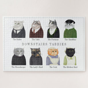 DOWNSTAIRS TABBIES 20x30 パズル