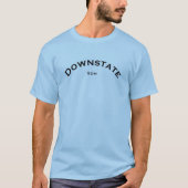 Downstateの息子のロゴ Tシャツ (正面)