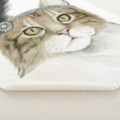 Downton猫羽と飾られる| シェルパブランケット (3/4)