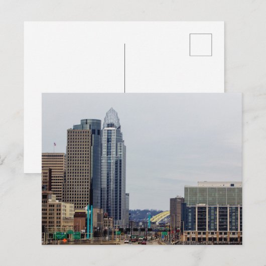 Downtown Cincinnati, Ohio ポストカード (正面/裏面)