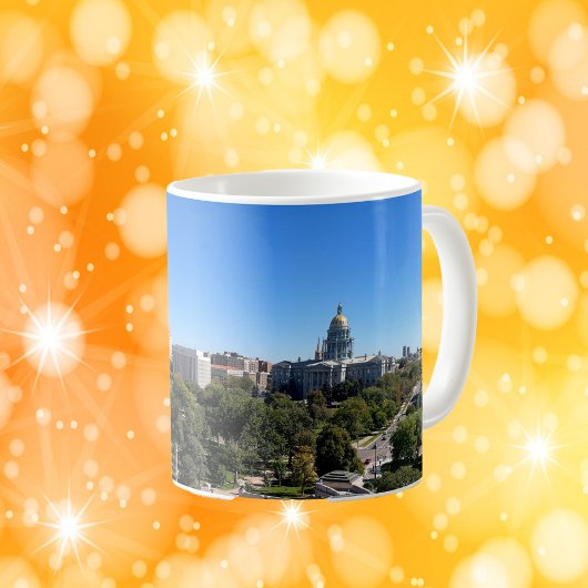 Downtown Denver Skyline Colorado State Capitol コーヒーマグカップ