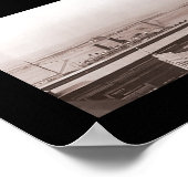 Downtown Galveston, TX写真1910 ポスター (角)