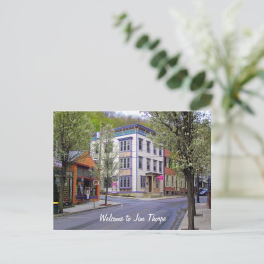 Downtown Jim Thorpe, PA ポストカード (スタンド正面)