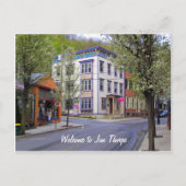 Downtown Jim Thorpe, PA ポストカード (正面)