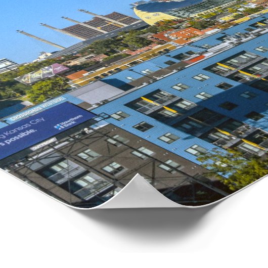 Downtown Kansas City, Missouri View ポスター (角)