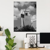 Downtown Los Angeles ポスター (ホームオフィス)