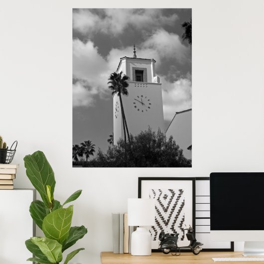 Downtown Los Angeles ポスター (ホームオフィス)