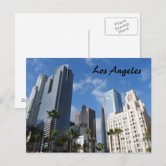 Downtown Los Angeles ポストカード (正面/裏面)
