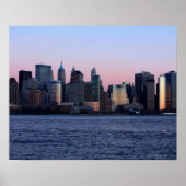 Downtown Manhattan at dusk 2 ポスター (正面)
