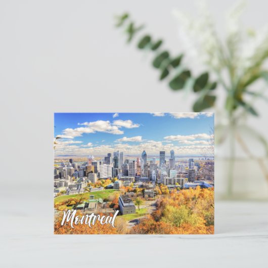 Downtown Montreal, Quebec, Canada ポストカード (スタンド正面)