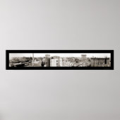 Downtown Norfolk, VA写真1919 ポスター (正面)