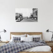 Downtown View of Chehalis，ワシントン写真 キャンバスプリント (インサイチュ (寝室))