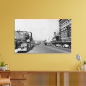 Downtown View of Chehalis，ワシントン写真 キャンバスプリント (インサイチュ (リビング))