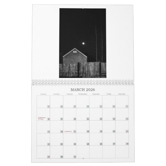 Downtown Westcliffe, Colorado - 2026 Calendar カレンダー (3月 2026)