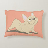 Downward dog アクセントクッション (裏面)