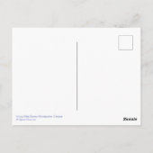 Downy Woodpecker Young Male Bird Canada ポストカード (裏面)