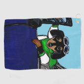 DOXIEのゴルファー ゴルフタオル (横)