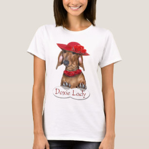 Doxieの女性 Tシャツ