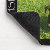 Doxieを走ること マウスパッド (コーナー)