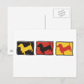 Doxie-3-BOX ポストカード (正面/裏面)